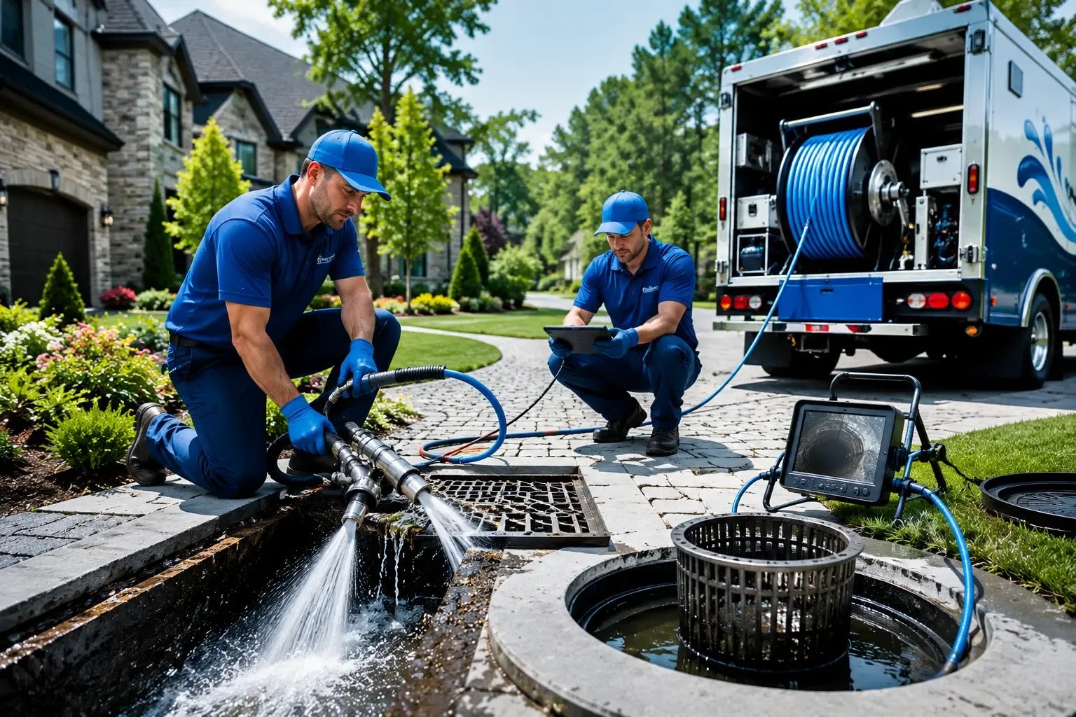 Local outdoor drain cleaning professionals in East Baldwin, ME